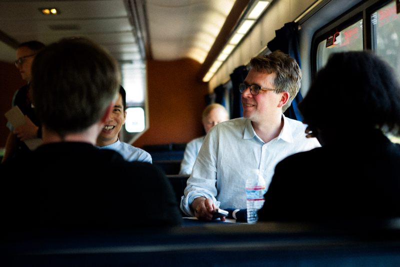 Illustration for article titled THE BEST TRAIN RIDE EVER